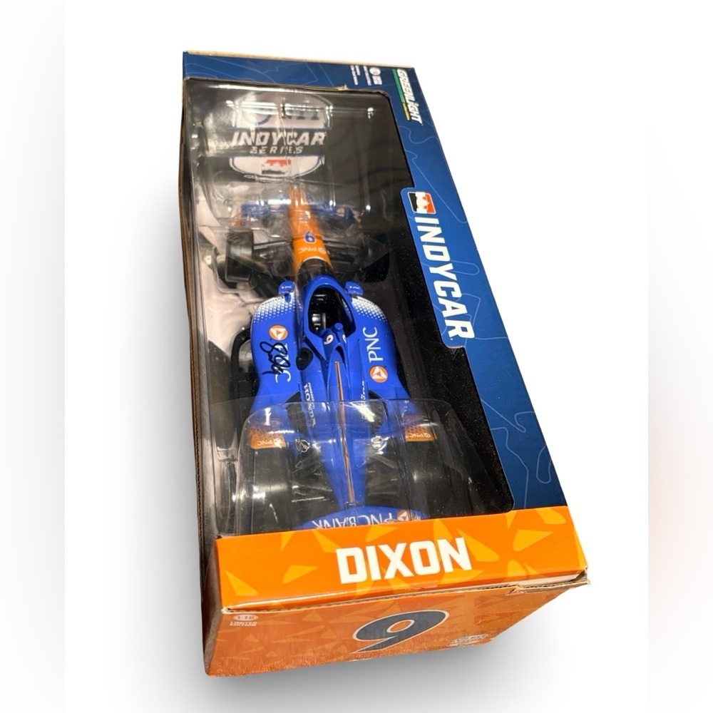 NWT Autographed Scott Dixon #9 IndyCar 2023 Greenlight 1:18 Diecast Collectible - Picture 15 of 17